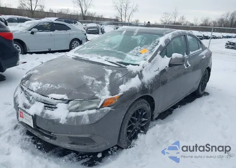 2012 Honda Civic Ex z USA, uszkodzony, nr VIN 19XFB2F86CE079148